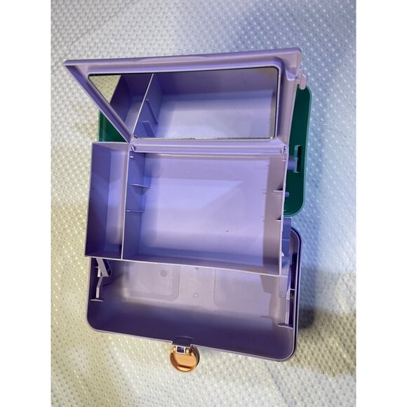 Large Purple & Green Caboodle Case - Picture 13 of 13